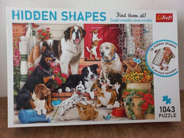 Trefl - Hidden Shapes - Dog Pranks