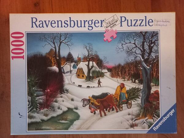 Ravensburger - Cows Transporting Wood