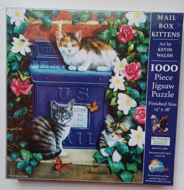 SunsOut - Mail Box Kittens - NIEUW