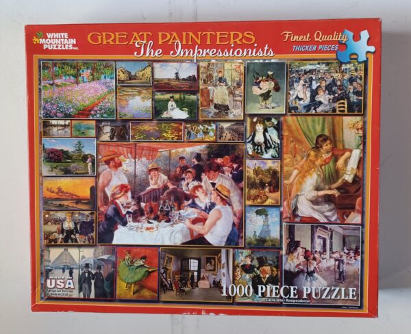 White Mountain Puzzles - Great Painters - The Impressionist