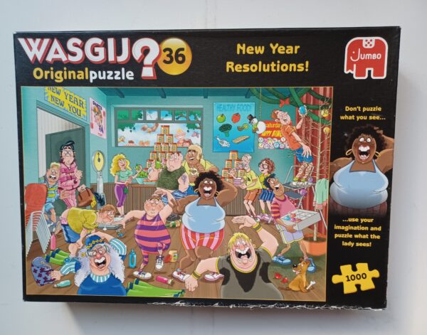 Wasgij Original  36  - New Year Resolutions!