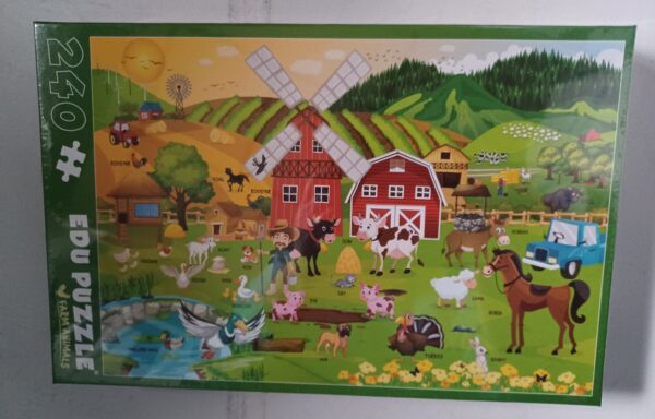 EDU Puzzle - Farm Animals  - NIEUW