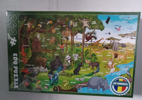 EDU Puzzle - Wild Animals - NIEUW