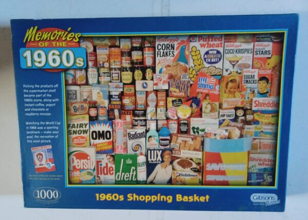 Gibsons - 1960s Shopping Basket 