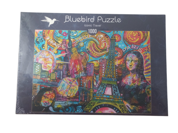 Bluebird Puzzle - Iconic Travel - Nieuw