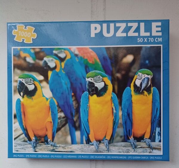 Puzzel - Papegaaien