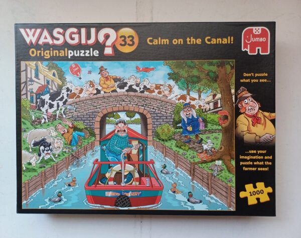 Wasgij Orginal  33  - Calm on the Canal!