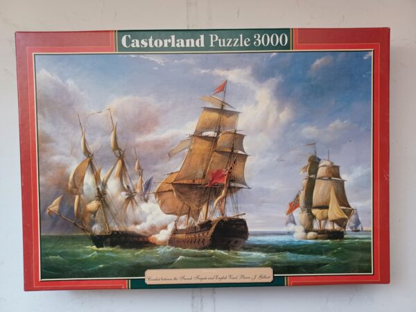 Castorland - Combat between the French Frigate Englisch Vessel