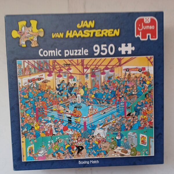 Jan van Haasteren - Boxing Match