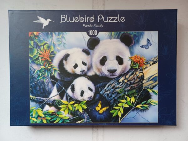 Bluebird Puzzle - Panda Family - NIEUW